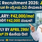 CUK Recruitment 2026