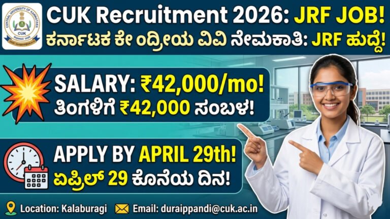 CUK Recruitment 2026